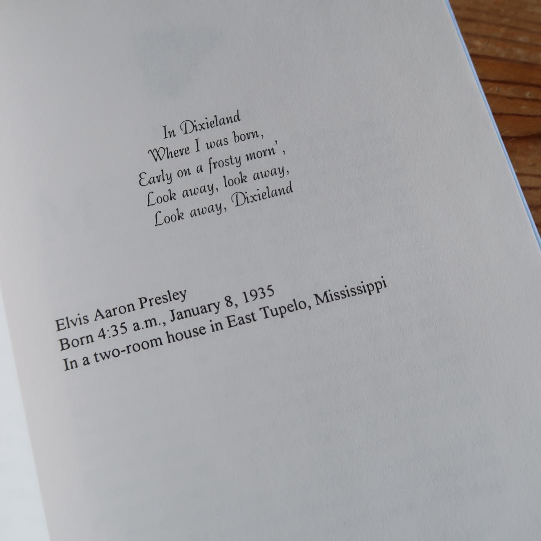 セール！ 洋書『 エルビス・プレスリー：幼少テューペロ時代』著者サイン入り