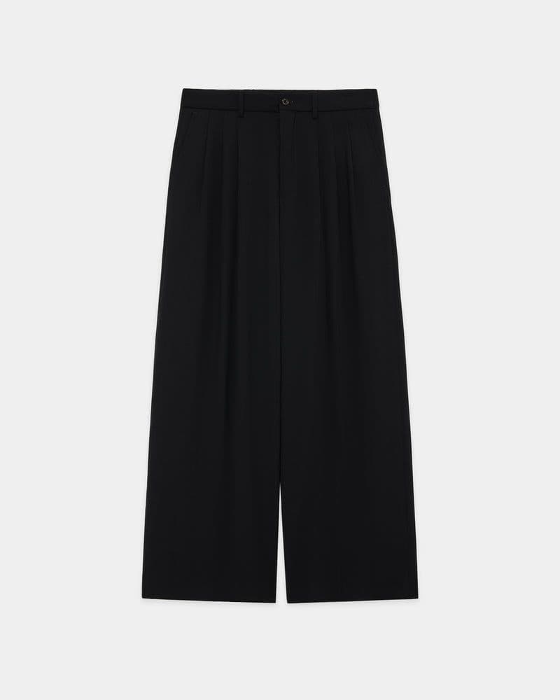 【新品未使用】マーカウェア ウールトロピカルサバイバルクロストリプルプリーテッド