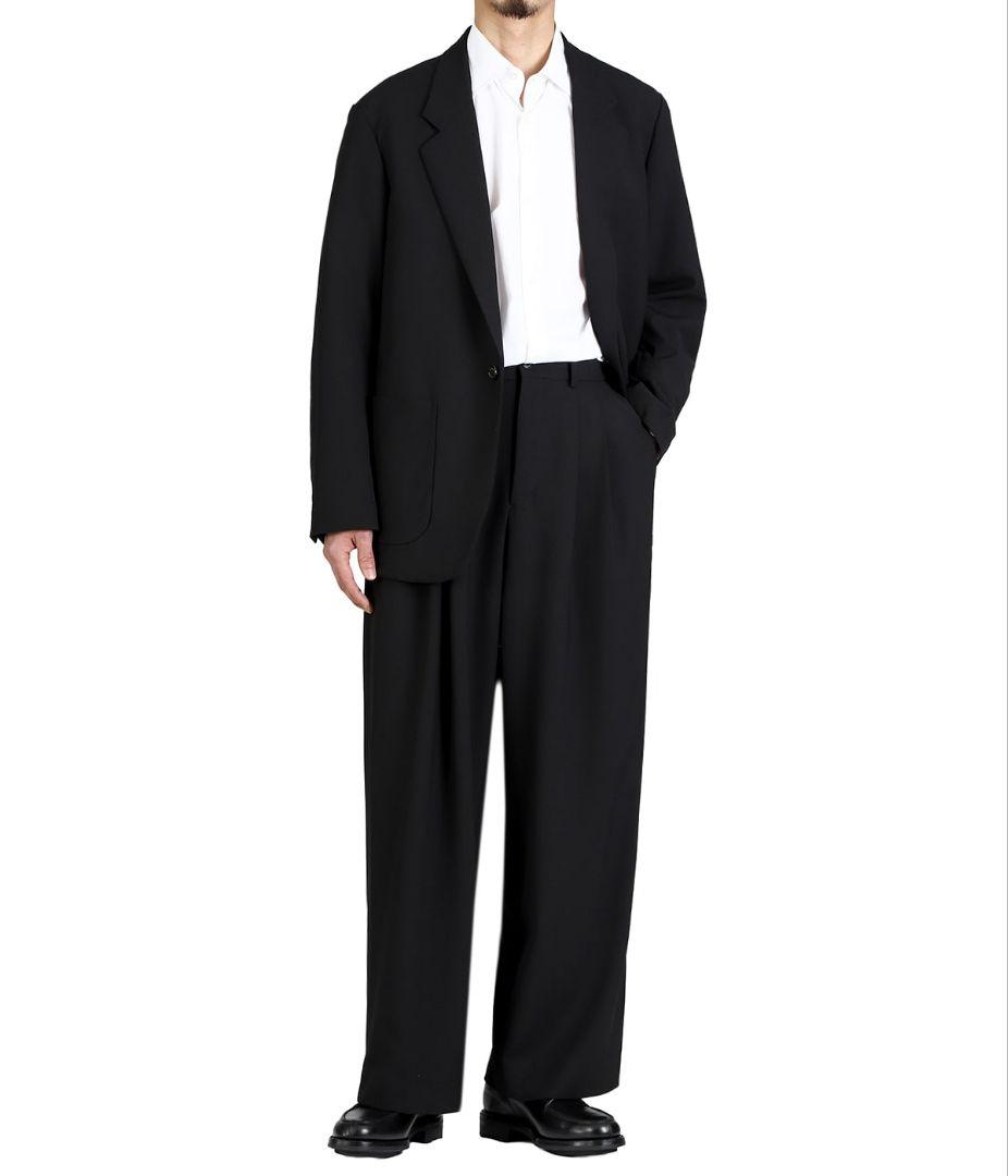 【新品未使用】マーカウェア ウールトロピカルサバイバルクロストリプルプリーテッド