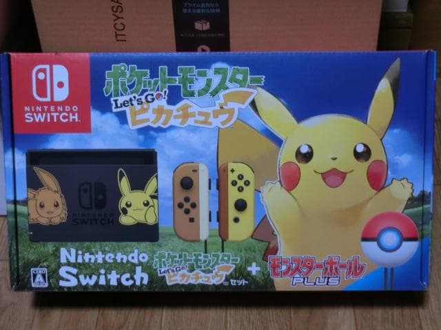 任天堂Switch ポケモン Let's Go! ピカチュウセット限定品+おまけ