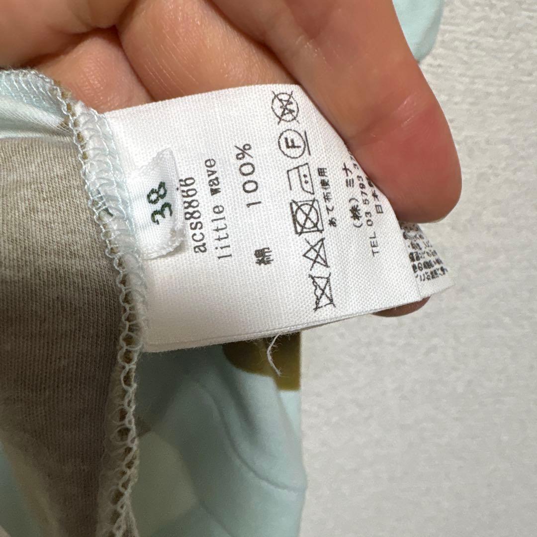 美品　minä perhonen 半袖Tシャツ