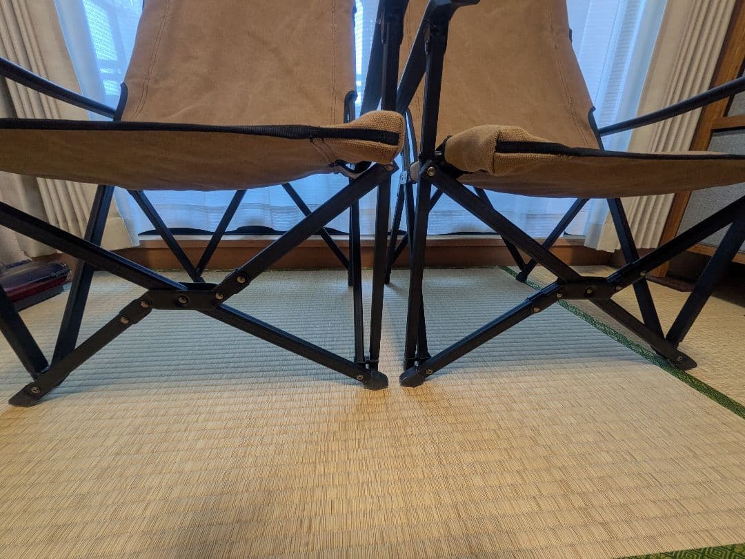 キャンピングムーンCAMPING MOON　リラックス ローチェア 2脚セット