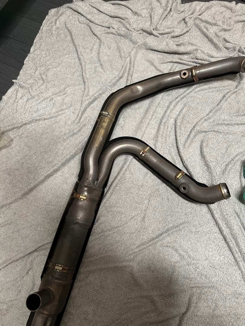 ハーレー スポーツスター XL系 エキパイ フルエキゾースト O2センサー付