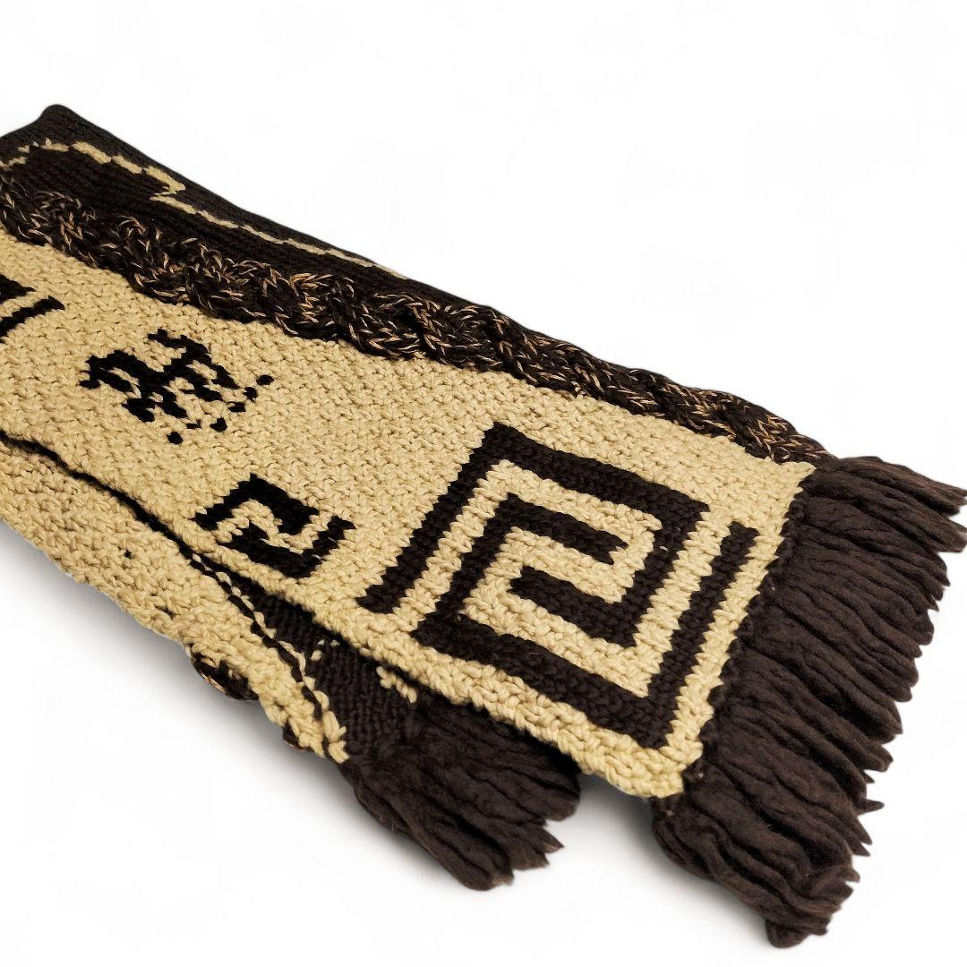 新品 KAPITAL 手編みマフラー キャピタル Kountry カウチン 縮絨