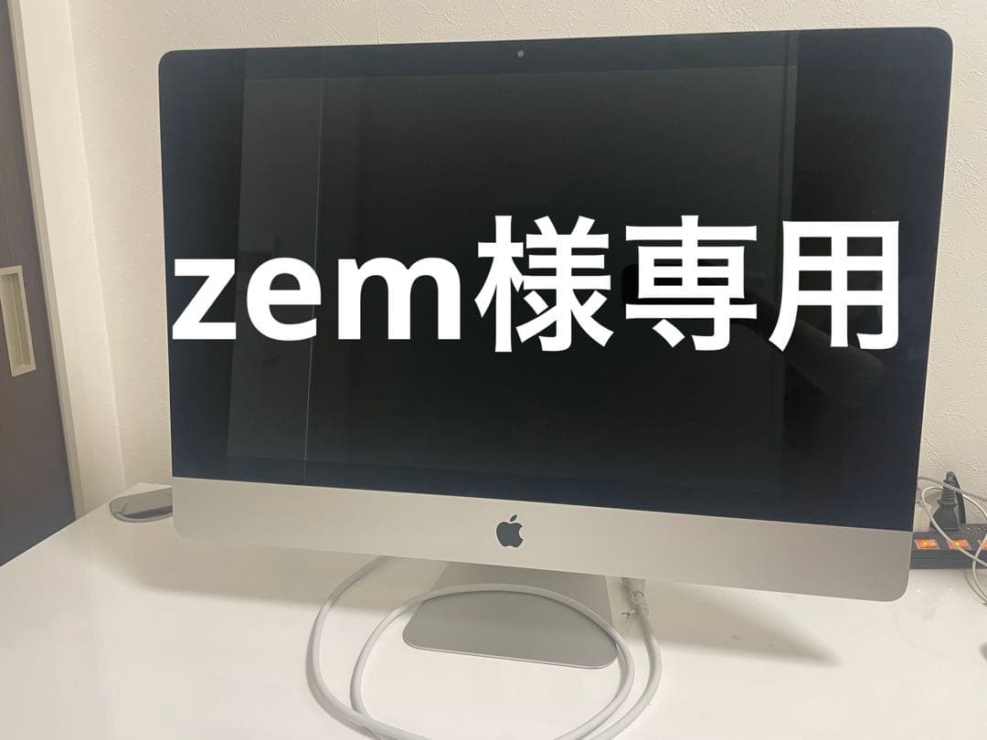 zem/Apple iMac 27インチ 2019年モデル