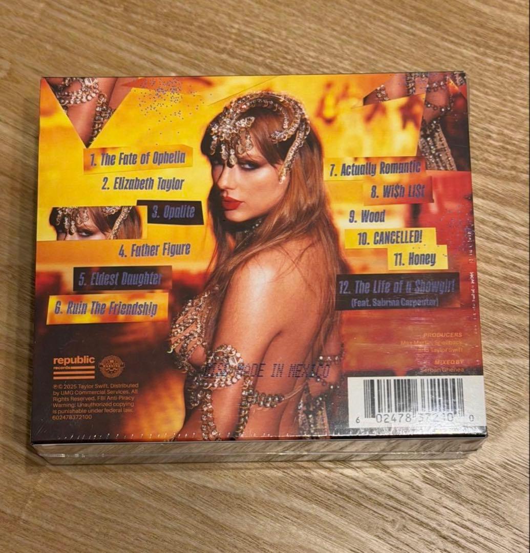 佐藤様 3点 まとめ商品THE LIFE OF A SHOWGIRL CD