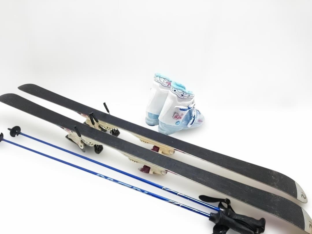 レディーススキー4点セット ロシニョール LOLITA 140cmブーツ24cm