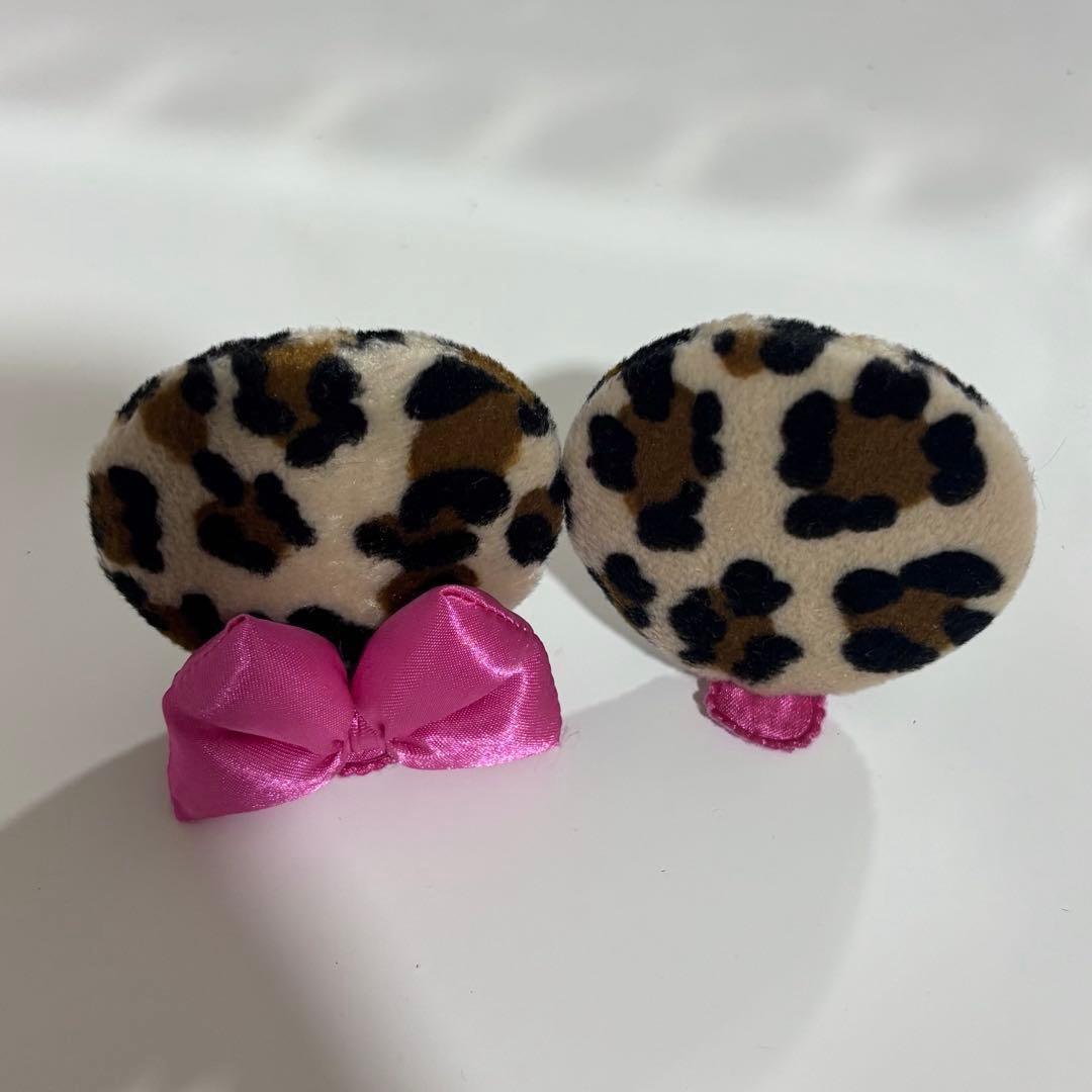 ディズニー　ヒョウ柄　ミニー　ピン