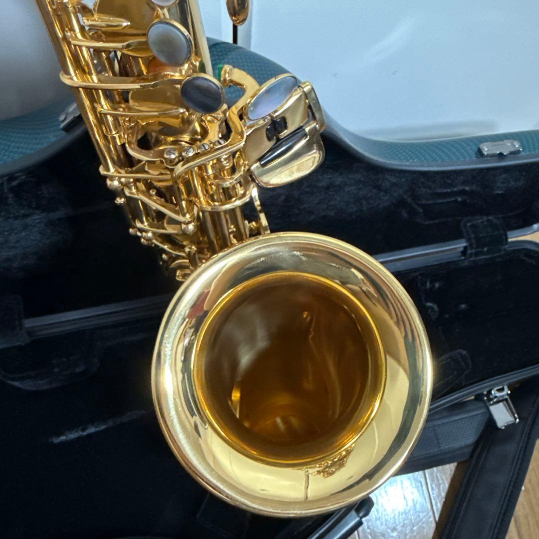 アルトサックス本体+青ケース　EYS音楽教室楽器
