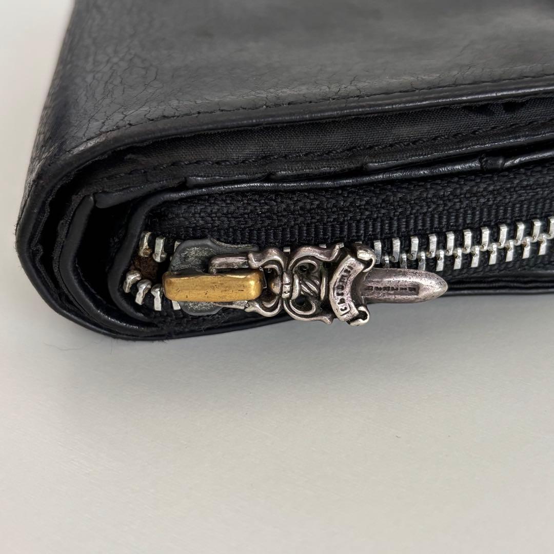 ぽ*ぽ様 クロムハーツCHROME HEARTS スクエアジップ