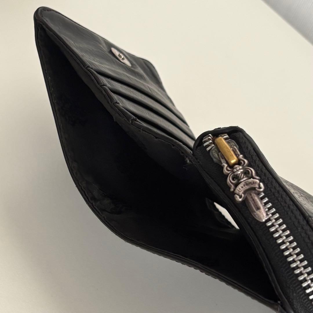 ぽ*ぽ様 クロムハーツCHROME HEARTS スクエアジップ