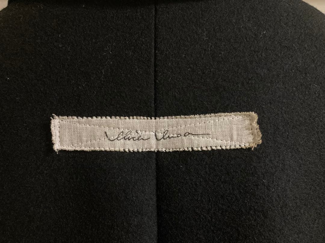 アリスアウアア alice auaa ウールコート マキシ丈 ユニセックスL