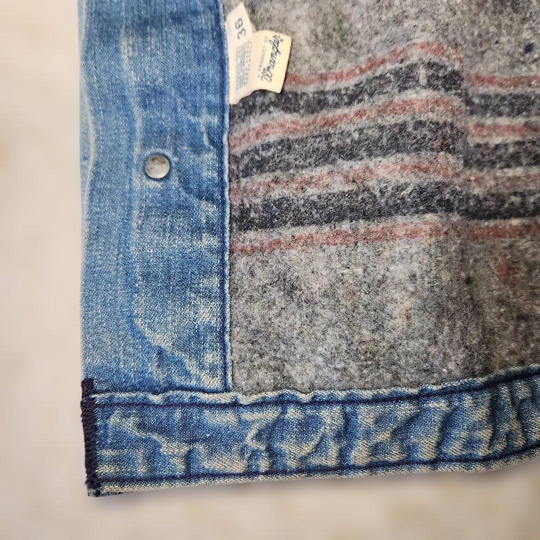 Wranglerラングラー70sデニム カバーオール 裏ライナーBIG BEN