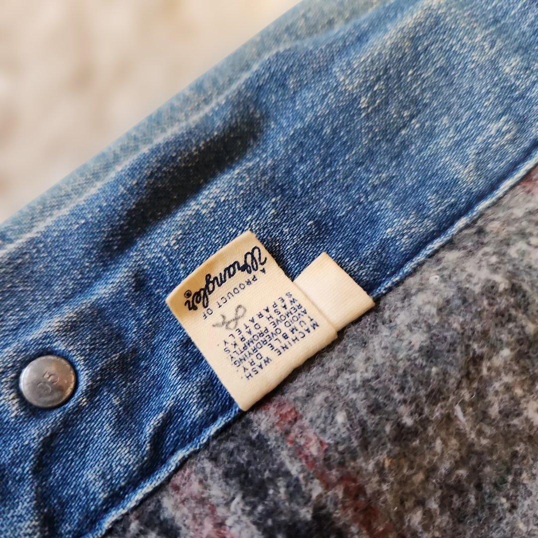 Wranglerラングラー70sデニム カバーオール 裏ライナーBIG BEN