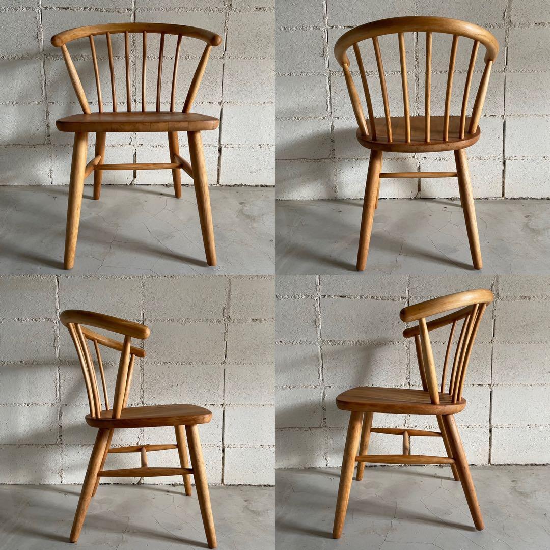 arinamin ③ KASHIWA 柏木工　ウィンザーチェア　オーク無垢