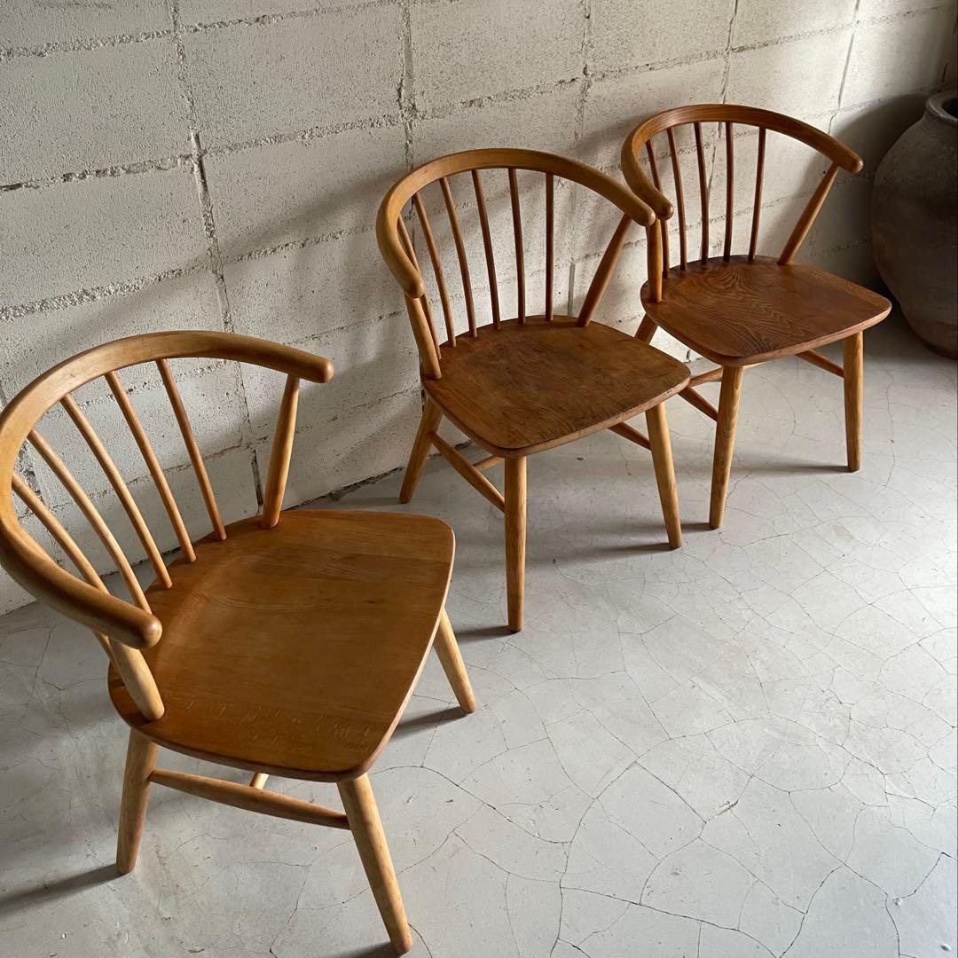 arinamin ③ KASHIWA 柏木工　ウィンザーチェア　オーク無垢