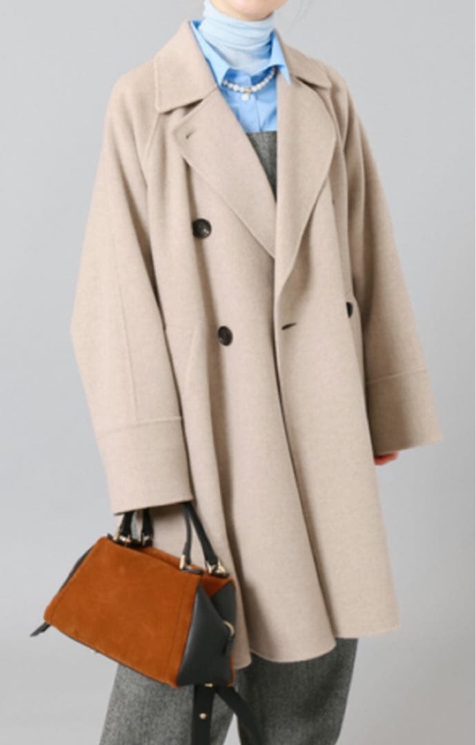 最終1/18迄特価★ほぼ新品【IENA】スーパー160ダブルフェイスオーバーCT