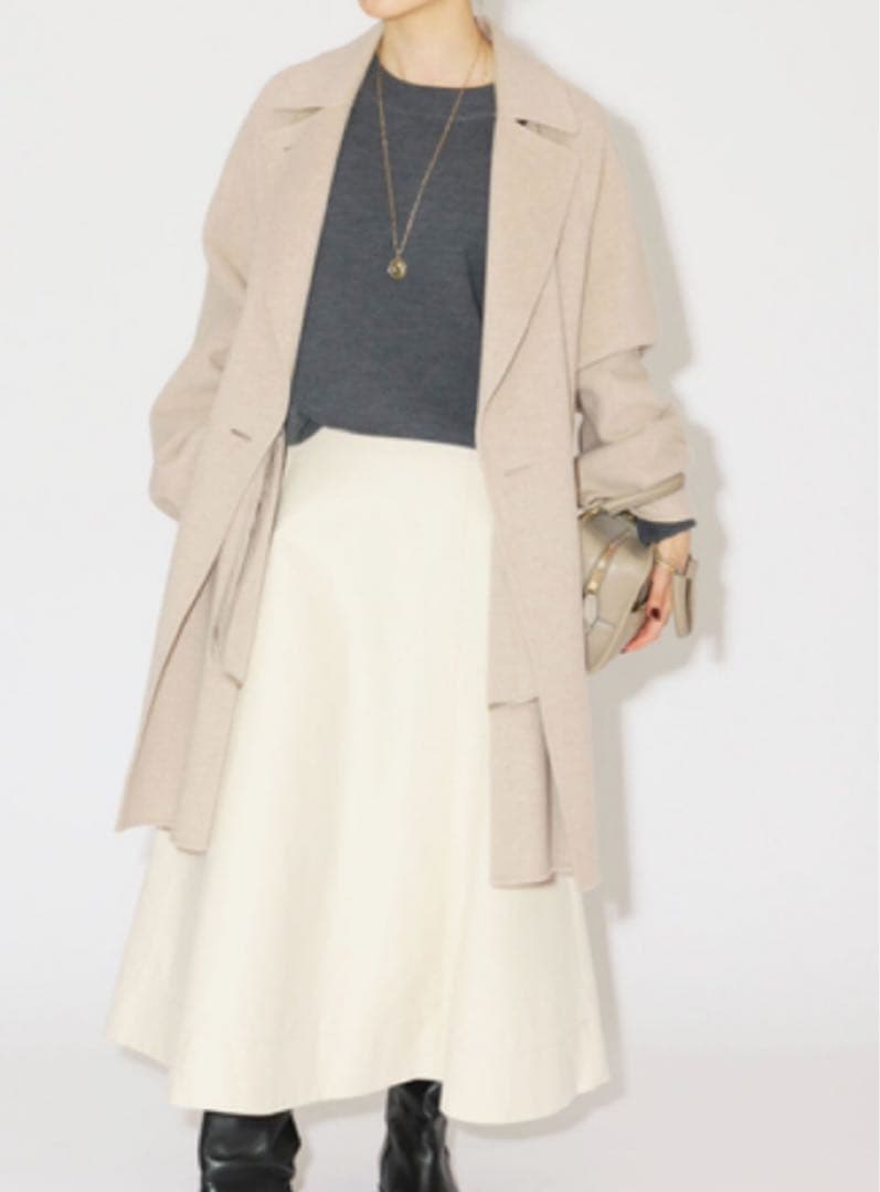 最終1/18迄特価★ほぼ新品【IENA】スーパー160ダブルフェイスオーバーCT