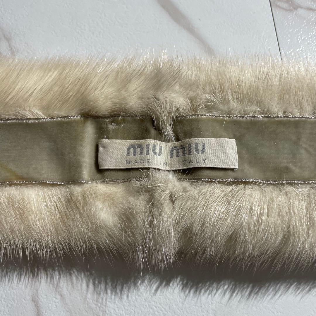 Special✨ miumiu archive 90s mink far