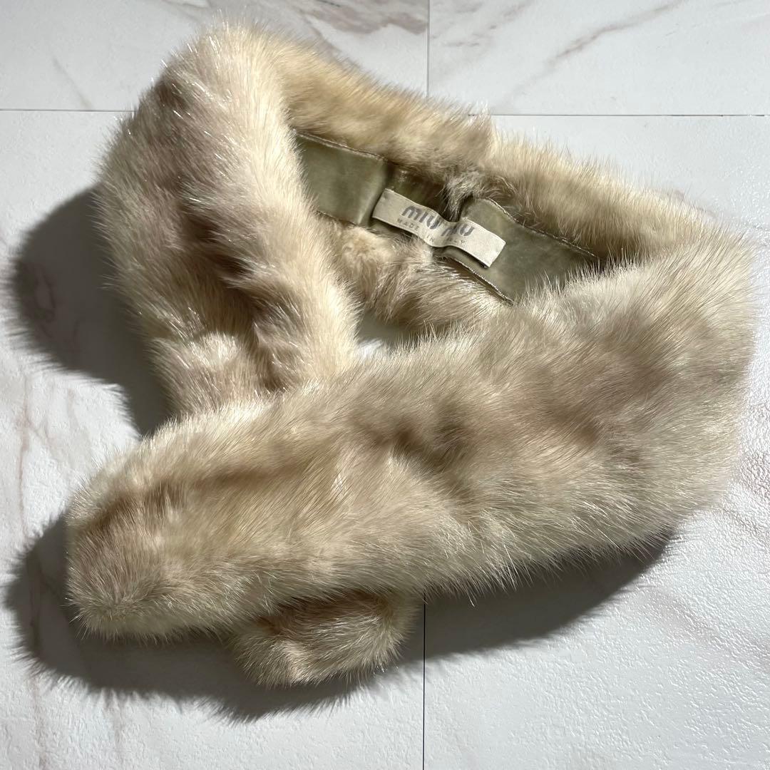Special✨ miumiu archive 90s mink far