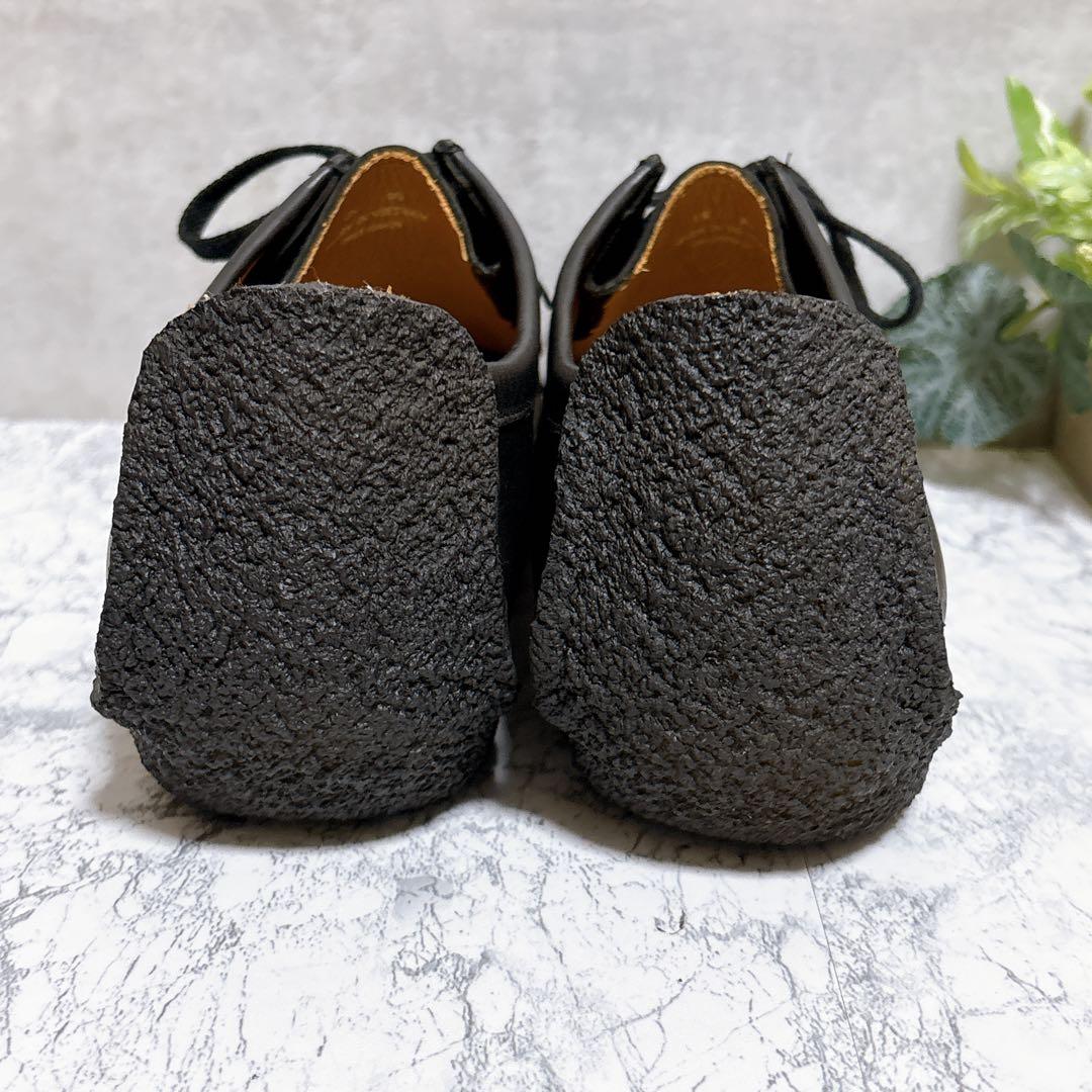 極美品【Clarks クラークス】ナタリー ワラビー 革靴 UK9 本革 黒
