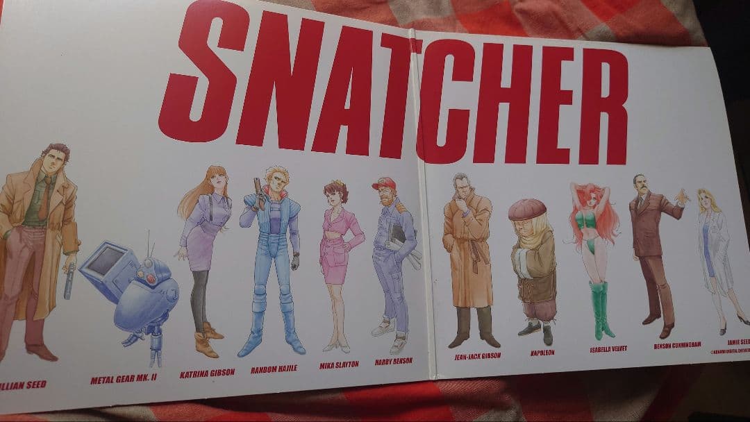 スナッチャー SNATCHER サウンドトラック レコード