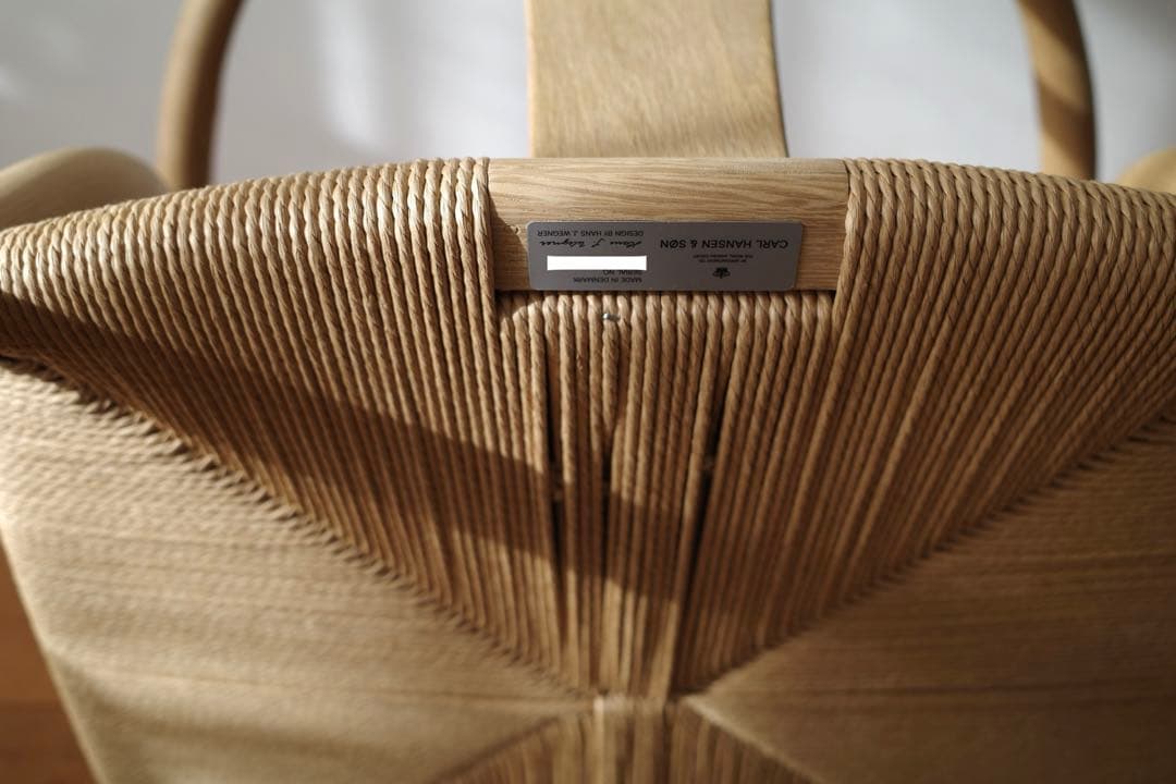 美品【ウェグナー yチェア】オーク ソープフィニッシュ