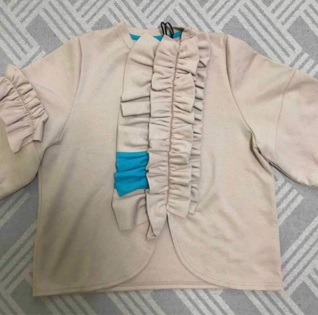 THOMAS MAGPIE トーマスマグパイ　フリル　スウェット