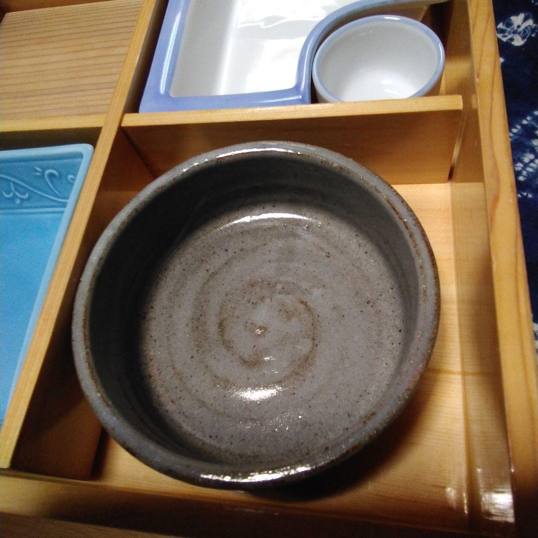 さくぞう　松花堂弁当　仕切り 皿付き　ヒノキ　5客