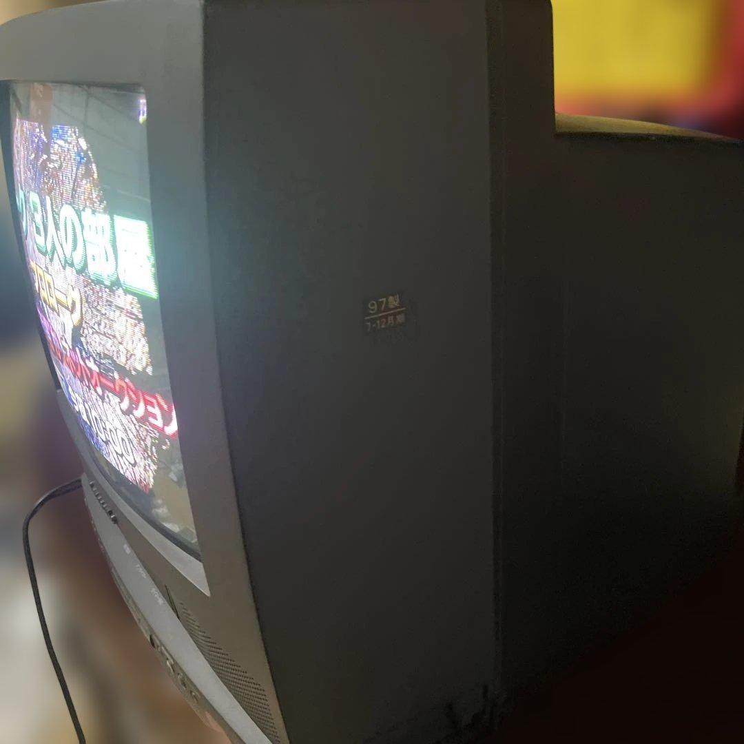 【美品】Panasonic カラーテレビデオ TH-14ZV10｜VHS再生OK