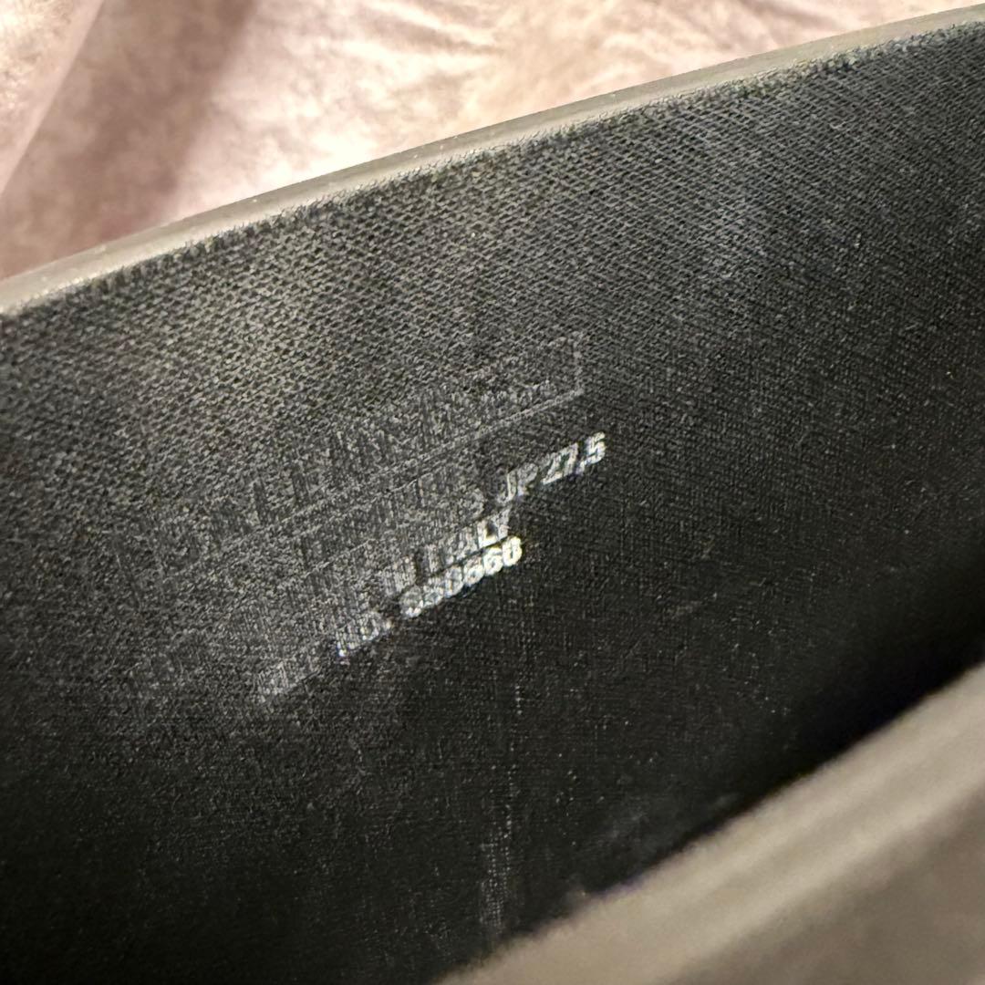 靴 BALENCIAGA Trooper Rubber Boots Black 42