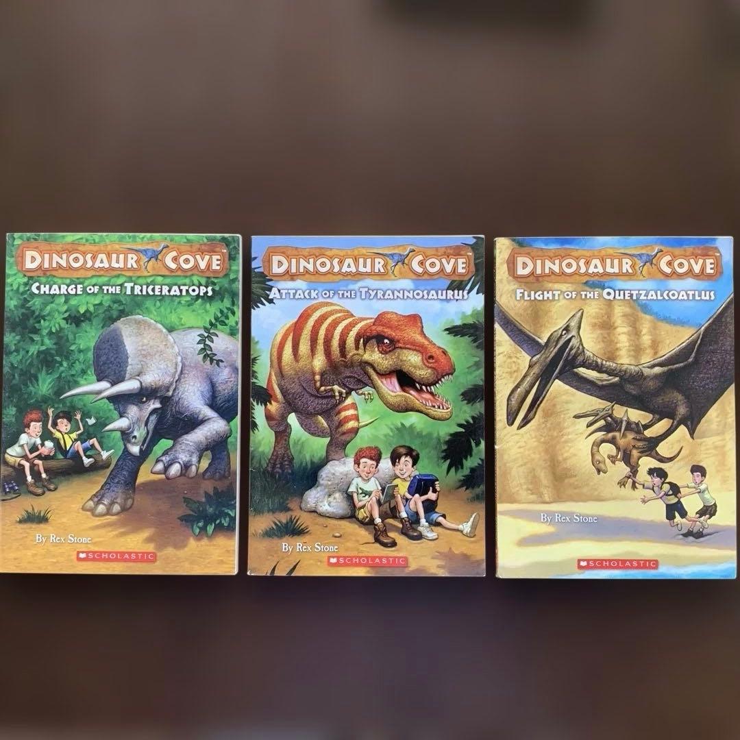 Scholastic DINOSAUR COVE #1 2 4 3冊セット