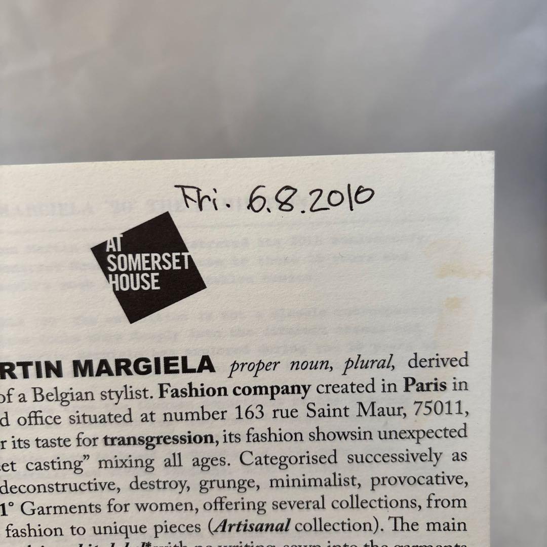 洋書 Maison Martin Margiela 20 The Exhibition