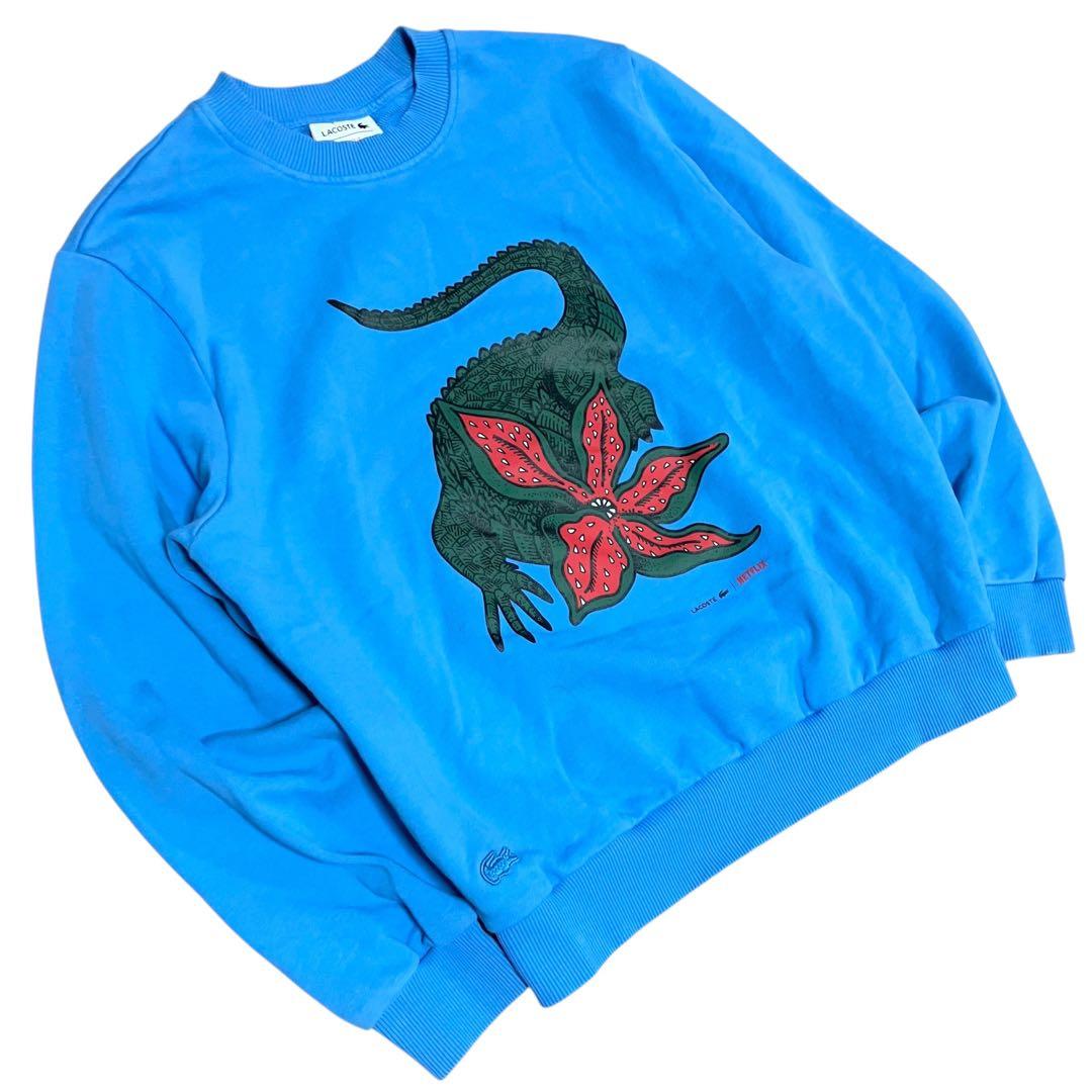 LACOSTE×ストレンジャーシングス Netflix スウェット トレーナー
