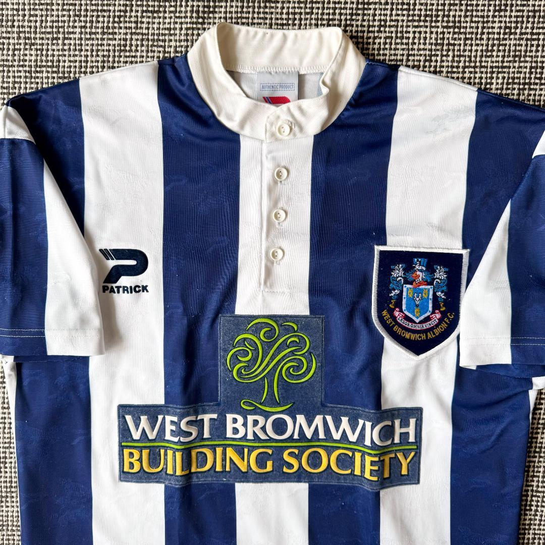 【90年代／当時物】ウェスト・ブロムウィッチ ９７／９８（H）襟付き