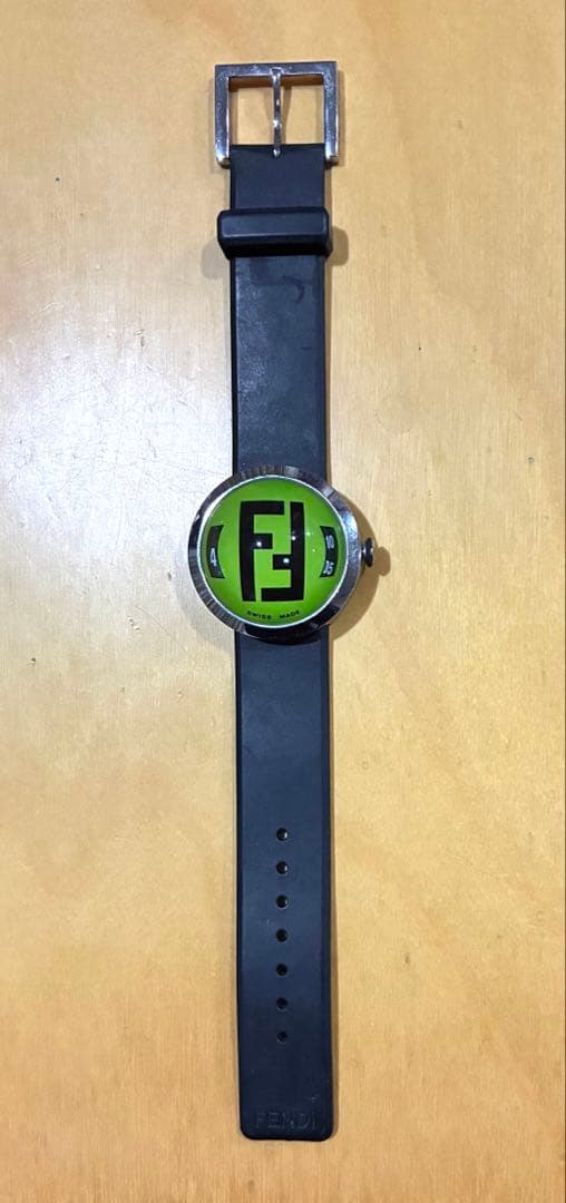 FENDI フェンディ スイス製腕時計 ブースラ グリーン