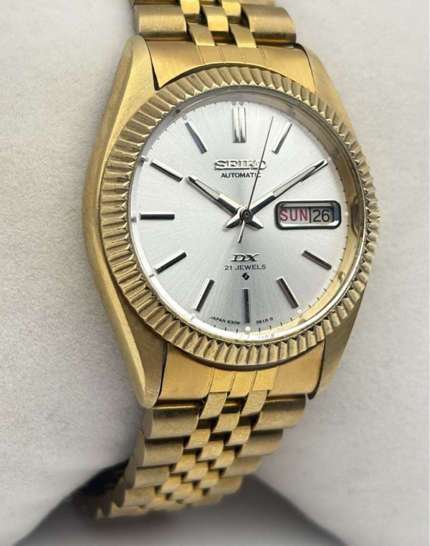 [希少•美品]ヴィンテージ セイコー DX　腕時計自動巻き 稼働品