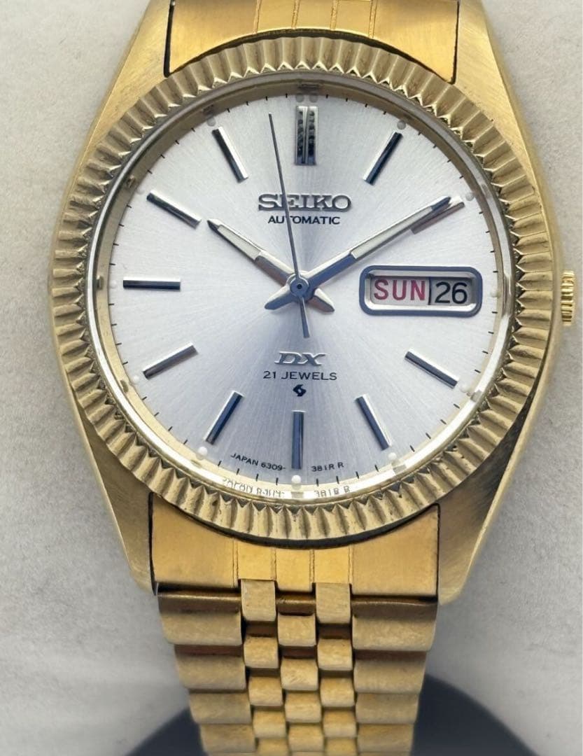 [希少•美品]ヴィンテージ セイコー DX　腕時計自動巻き 稼働品