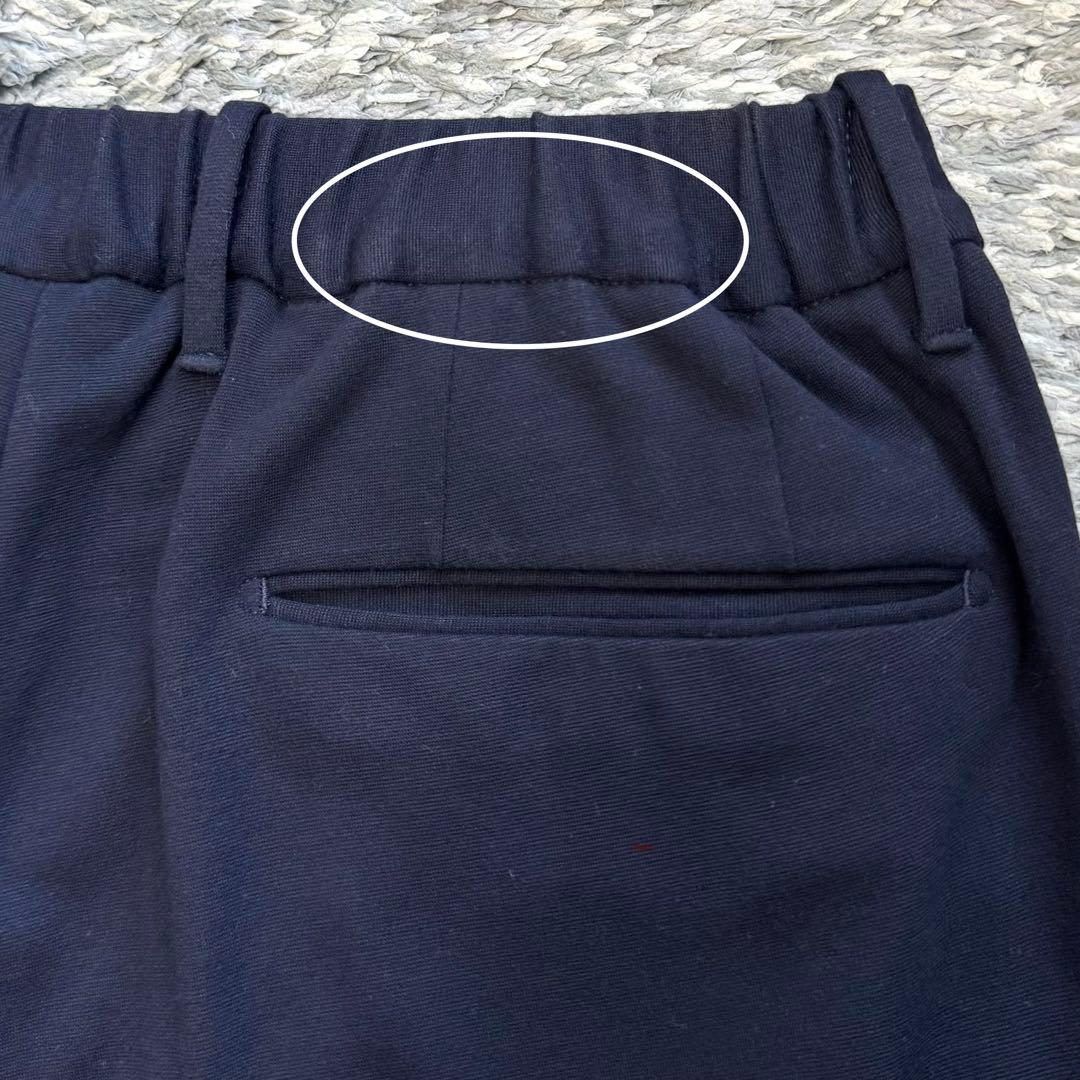 定価3.9万 インコテックス ハイコンフォート ジャージー ノープリーツ パンツ