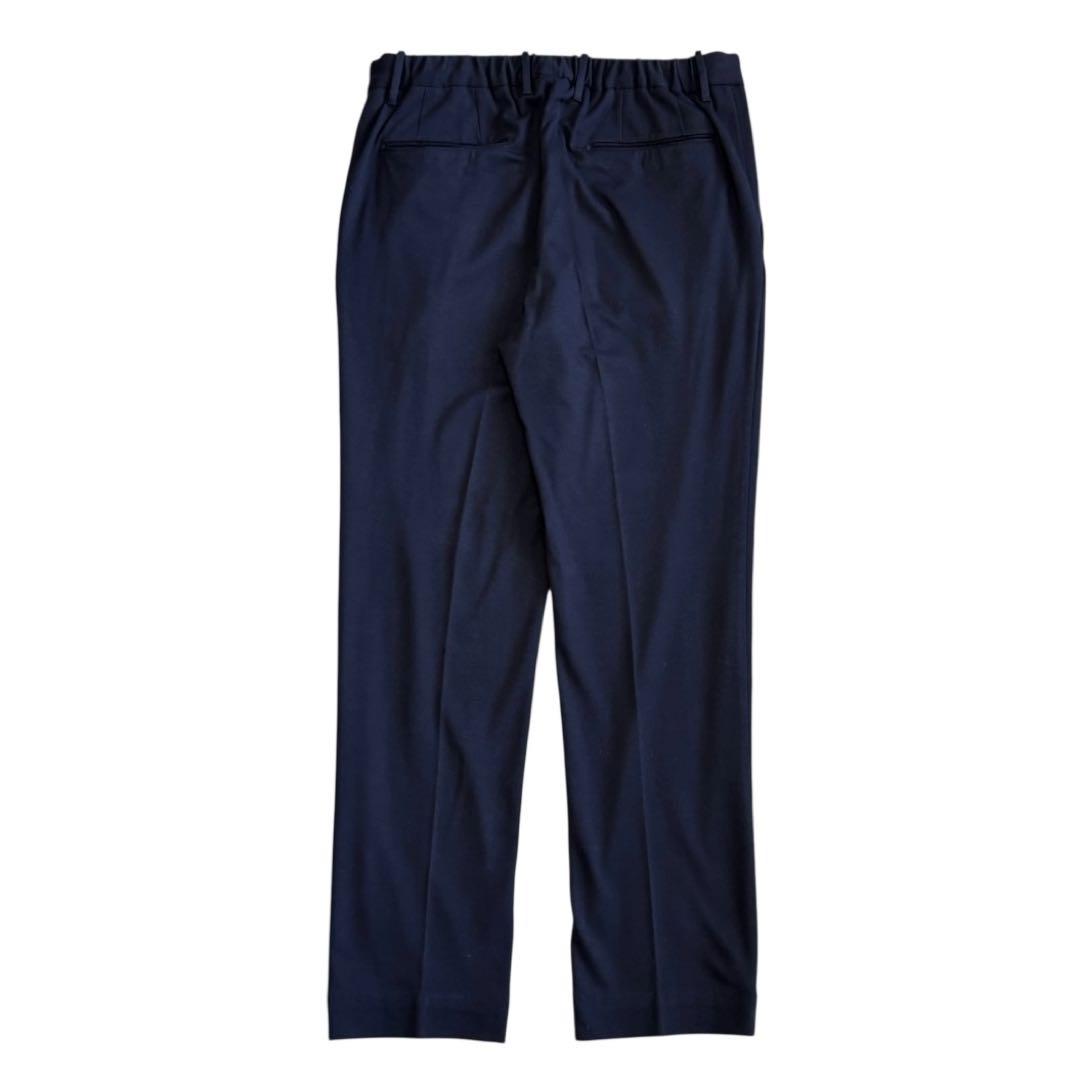 定価3.9万 インコテックス ハイコンフォート ジャージー ノープリーツ パンツ