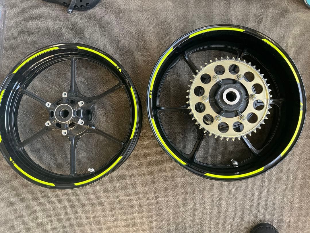 gsxr1000r用ホイール　前後セット