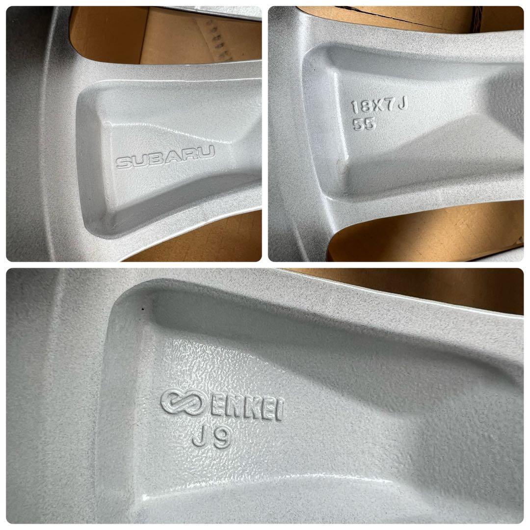 スバル レガシィアウトバック純正 BT5 新車外し 18インチ2本①