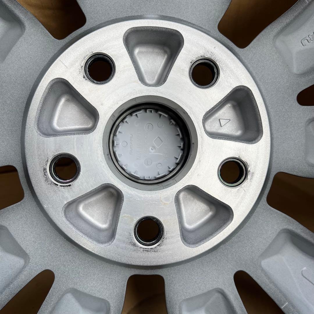 スバル レガシィアウトバック純正 BT5 新車外し 18インチ2本①