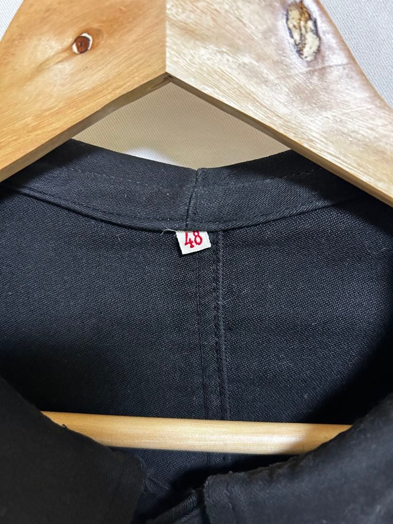 60's adolphe lafont ブラックモールスキン フランス