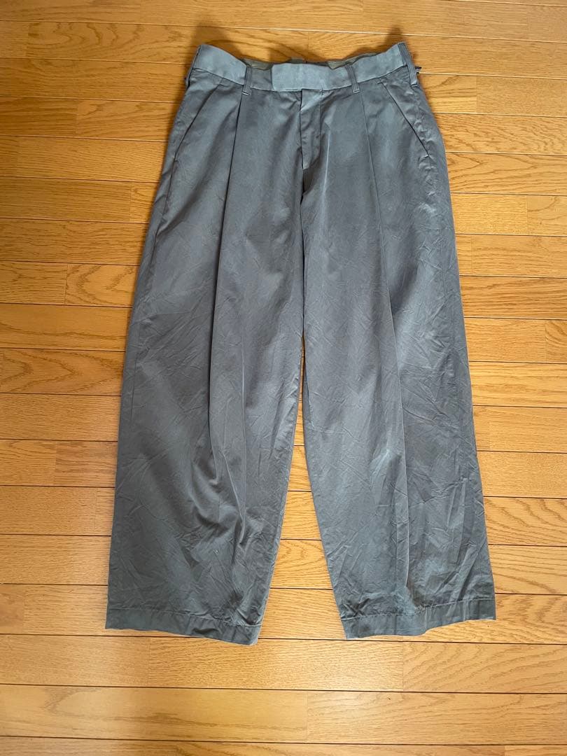 25SS MAATEE&SONS MILITARY SLACKS 俺の軍パン