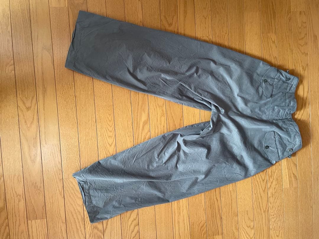 25SS MAATEE&SONS MILITARY SLACKS 俺の軍パン