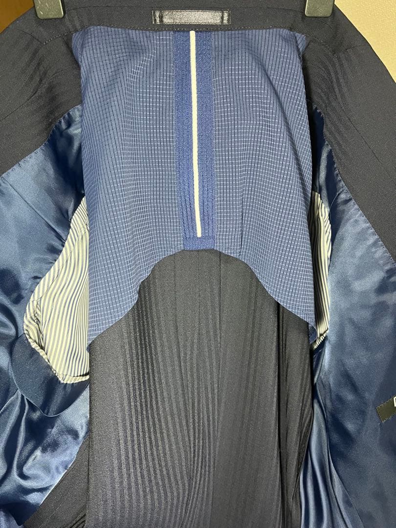 メンズ ネイビー スーツ セット YA6サイズ 洋服の青山