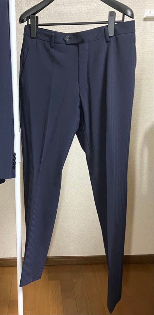 メンズ ネイビー スーツ セット YA6サイズ 洋服の青山