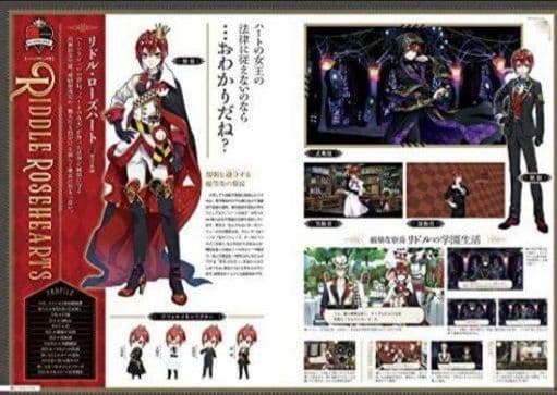 新品・未開封　ツイステッドワンダーランド　公式FAN/設定資料集 セット