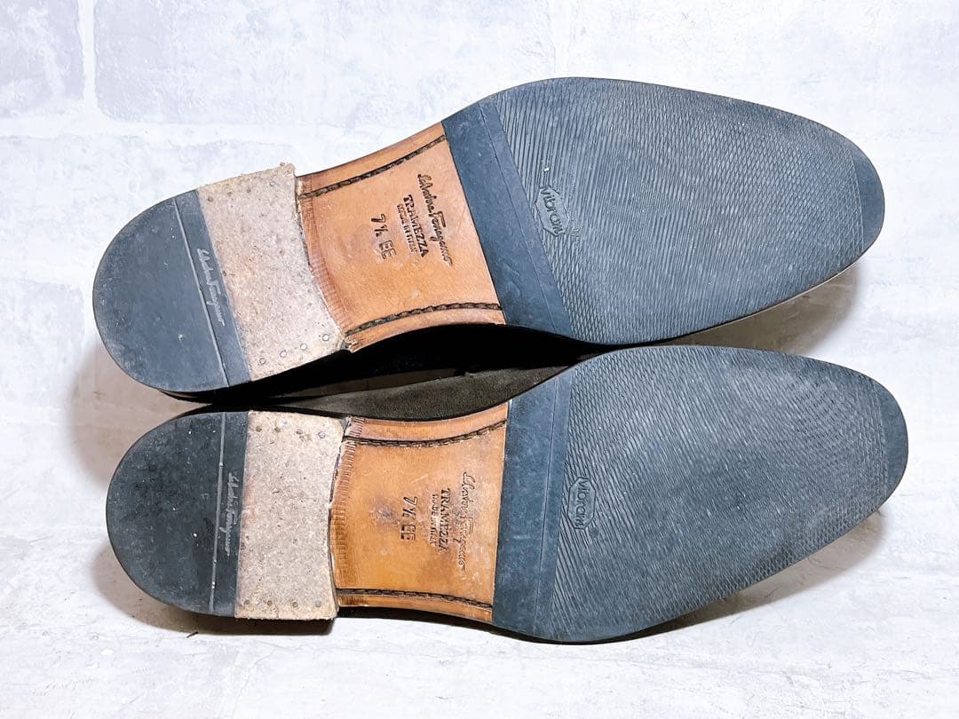 定価15万円【極美品】サルヴァトーレフェラガモ TRAMEZZA US7.5EE